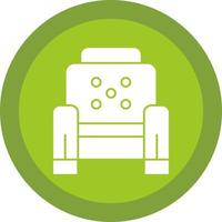 diseño de icono de vector de sillón