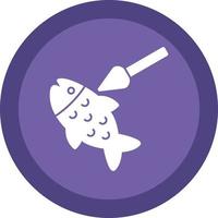 Spearfishing Vector Icon Design