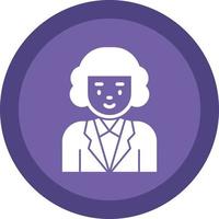 Judge Vector Icon Design