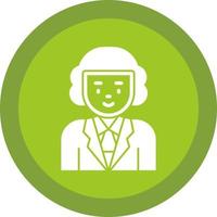 Judge Vector Icon Design