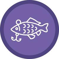 diseño de icono de vector de cebos de pesca