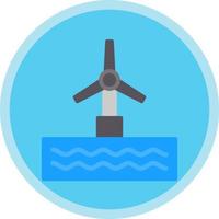 Turbine Vector Icon Design