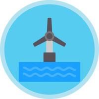 Turbine Vector Icon Design