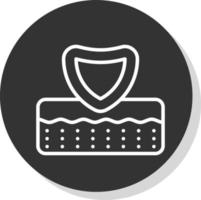 Skin Protection Vector Icon Design