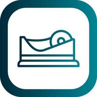 Tape Dispenser Vector Icon Design