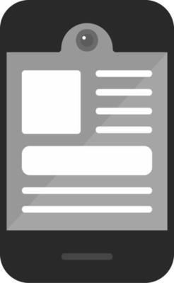 Mobile App Vector Icon
