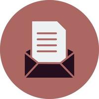 icono de vector de correo