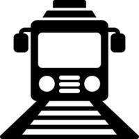 icono de vector de tren