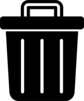 Trash Bin Vector Icon