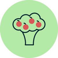 Apple tree Vector Icon