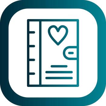 Notebook Vector Icon Design