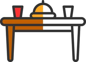 Table Vector Icon Design