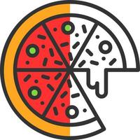 Pizza Vector Icon Design