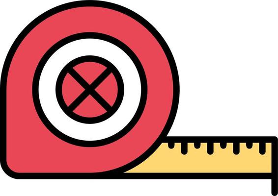 Measuring Tape Vector Icon