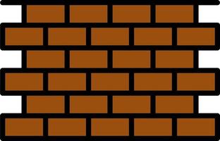 Brickwall Vector Icon