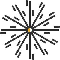Fireworks Vector Icon Design