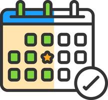 Event Organization Vector Icon Design