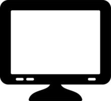 monitor de icono de vector