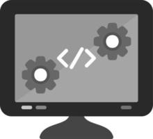 icono de vector de programación