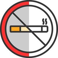 No Smoking Vector Icon Design