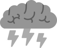 icono de vector de lluvia de ideas