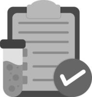 icono de vector de resultados de prueba