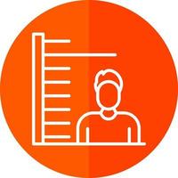 Height Limit Vector Icon Design
