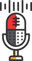 Voice Recording Vector Icon Design