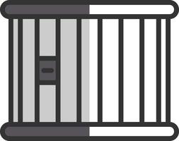 Jail Vector Icon Design