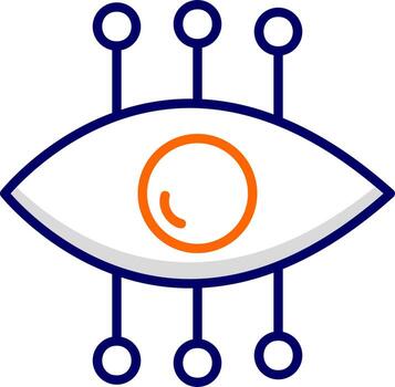 icono de vector de visualización de datos