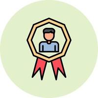 Employee Of The Month Vector Icon