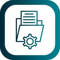 Data Management Vector Icon Design