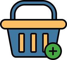 Add To Basket Vector Icon