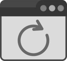 Web Reload Vector Icon