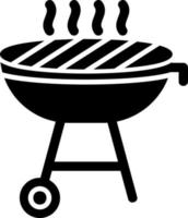 BBQ Grill Vector Icon