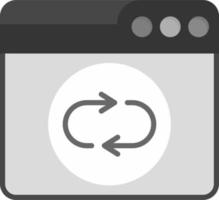 Web Sync Vector Icon