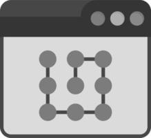 Web Pattern Vector Icon