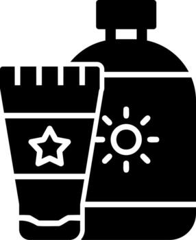 Sunscreen Vector Icon