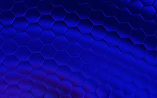 Realistic blue honeycomb or hexagonal pattern background. Elegant honeycomb texture. Luxury hexagon pattern. Technology and data background design. photo