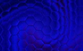 Realistic blue honeycomb or hexagonal pattern background. Elegant honeycomb texture. Luxury hexagon pattern. Technology and data background design. photo
