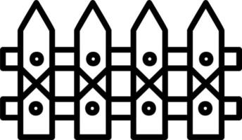 Fence Vector Icon