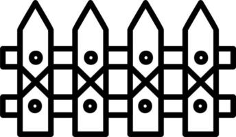 Fence Vector Icon