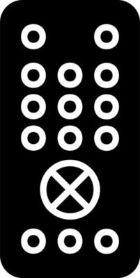 Remote Control Vector Icon