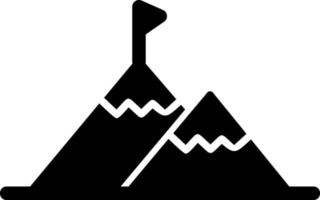Success Mountain Vector Icon