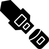 Seat Belt Vector Icon