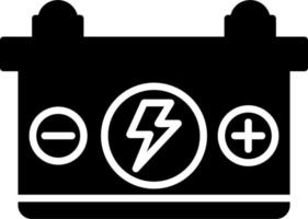 Car Battery Vector Icon