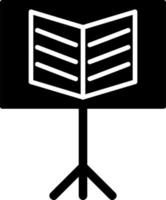 Music Stand Vector Icon