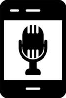 Voice Recording Vector Icon
