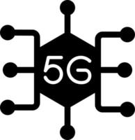 5g red vector icono