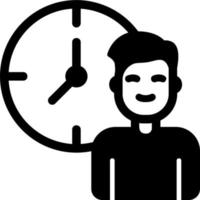 Work Hours Vector Icon